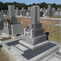 玉砂利補充・雑草防止