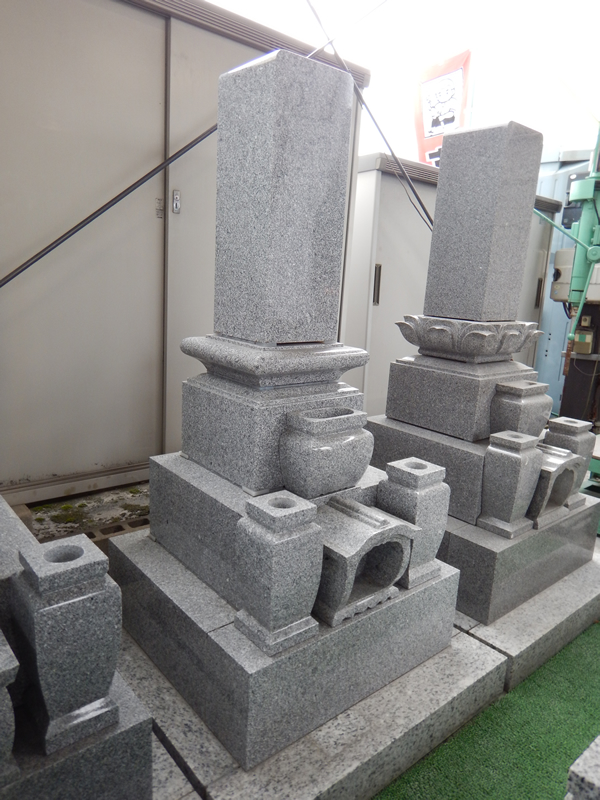 グレー御影石中目(茨城産)